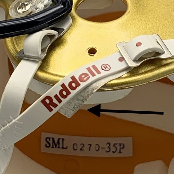 Vtg NCAA Mini Riddell GT Football Helmet Georgia Tech Yellow Jackets Bobby Dodd - Picture 10 of 15